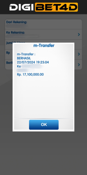 Bukti Pembayaran Kemenangan Player di DIGIBET4D (7)