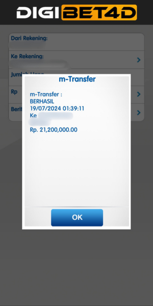 Bukti Pembayaran Kemenangan Player di DIGIBET4D (3)